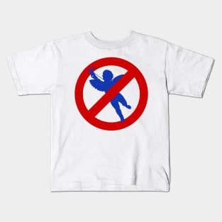 No Cupid Allowed Kids T-Shirt
